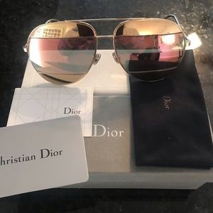 Christian Dior Split Shade Aviators